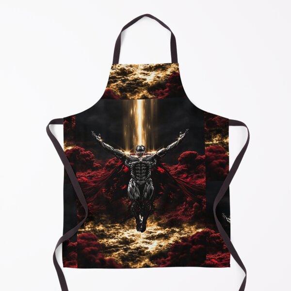 Item preview, Chrome Ascension – Powerful Surreal Figure Dark Fantasy Streetwear designed and sold by Bathu Designs.