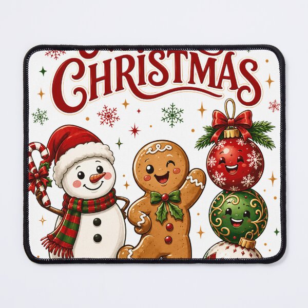 Item preview, Merry Christmas  - Cheerful Christmas Characters and Ornaments designed and sold by Steele-Art.