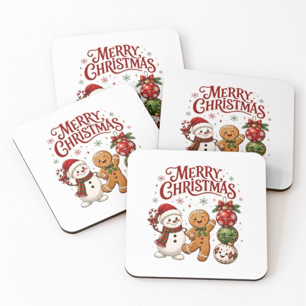 Item preview, Merry Christmas  - Cheerful Christmas Characters and Ornaments designed and sold by Steele-Art.