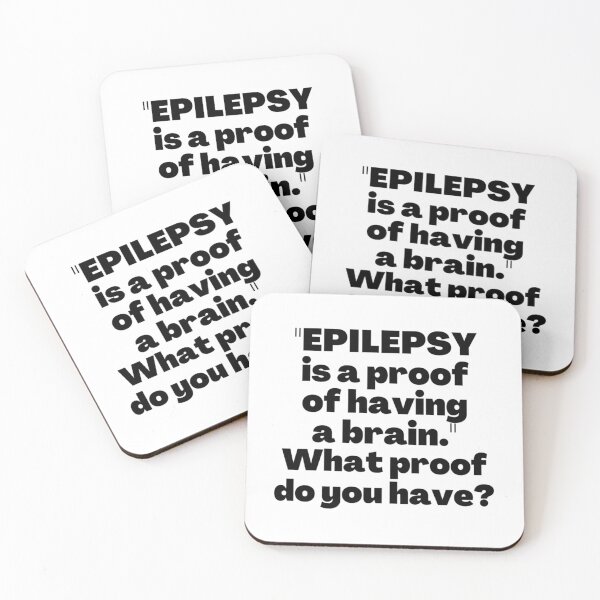 Item preview, Epilepsy Awareness Epilepsy Warrior Epilepsy Quote Epileptic Seizures designed and sold by FinleyFamilyDes.