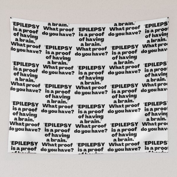Item preview, Epilepsy Awareness Epilepsy Warrior Epilepsy Quote Epileptic Seizures designed and sold by FinleyFamilyDes.