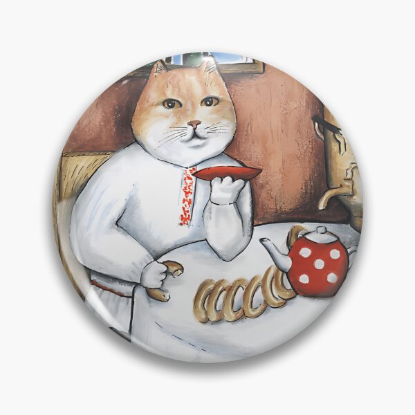 Item preview, Cat, tea, samovar designed and sold by Triskelion-art.
