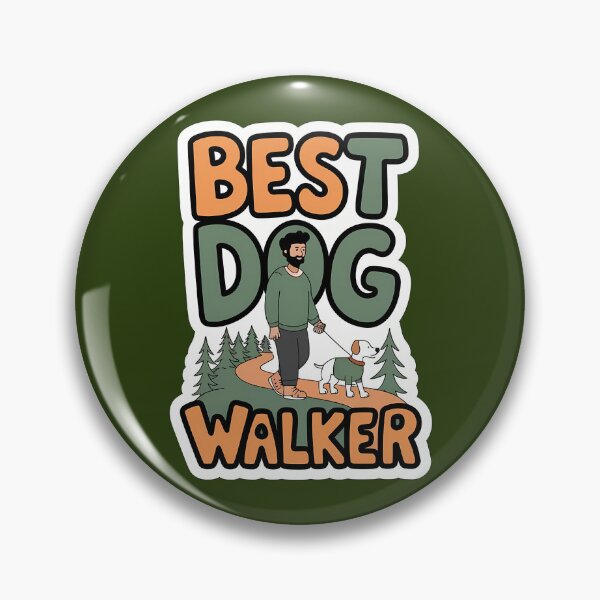 Item preview, Best Dog Walker 815 designed and sold by PeacockHub.