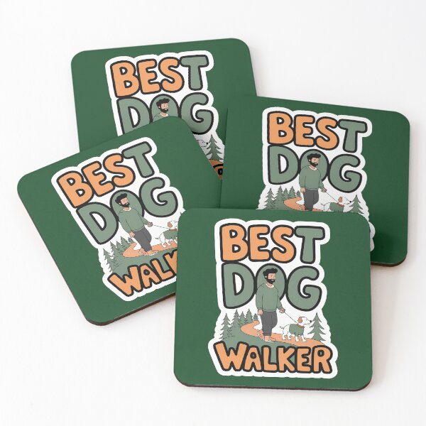 Item preview, Best Dog Walker 815 designed and sold by PeacockHub.