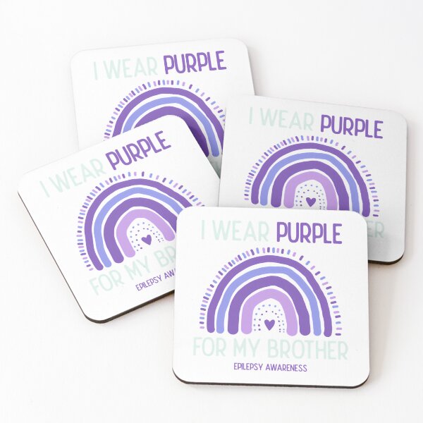 Item preview, Epilepsy Awareness I Wear Purple For My Brother designed and sold by FinleyFamilyDes.