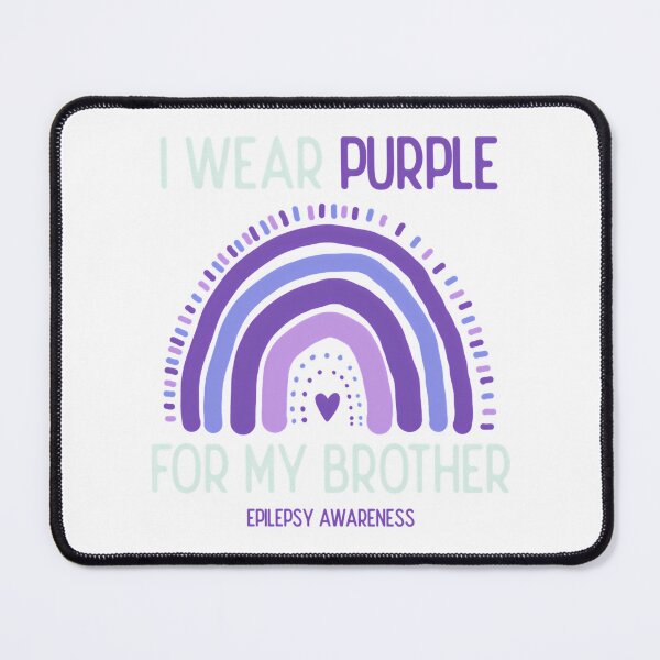 Item preview, Epilepsy Awareness I Wear Purple For My Brother designed and sold by FinleyFamilyDes.