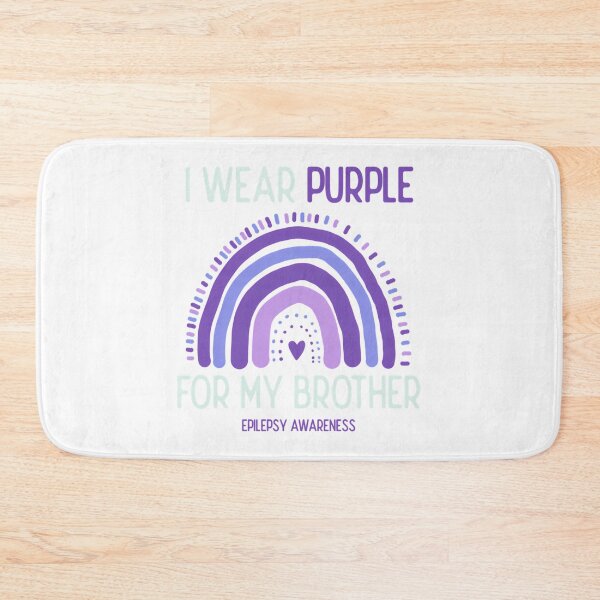 Item preview, Epilepsy Awareness I Wear Purple For My Brother designed and sold by FinleyFamilyDes.