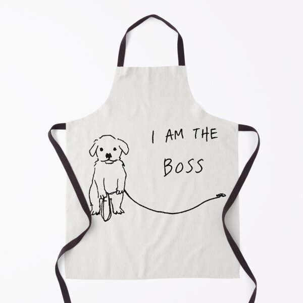 Item preview, I Am The Boss Funny Golden Retriever Puppy designed and sold by lautir.