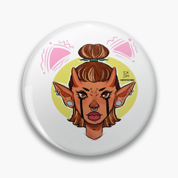Item preview, Cute horned girl designed and sold by Art By Tectonen.