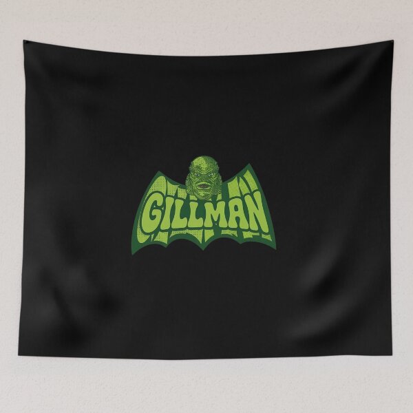 Item preview, Amphibian Monster Retro Head Emblem Wearable designed and sold by Osbaatterfield1.