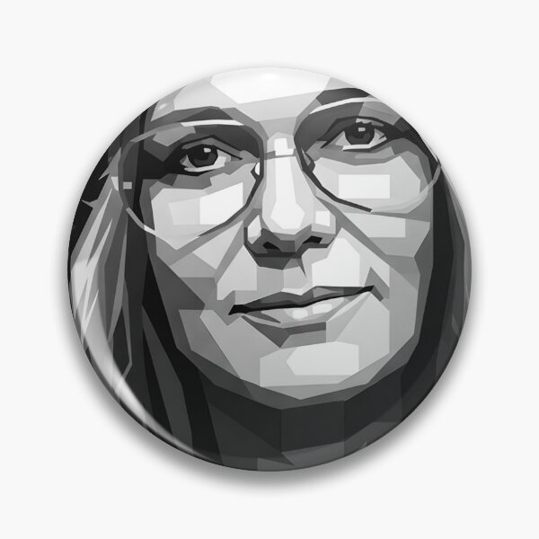 Item preview, Gloria Steinem Grayscale designed and sold by varkicermanas.