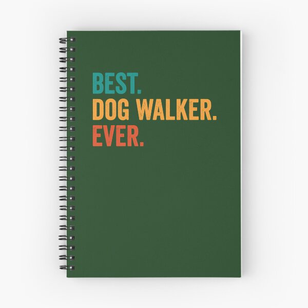 Item preview, Best Dog Walker Ever Funny Dog Walking Retro T-Shirt 32 designed and sold by PeacockHub.