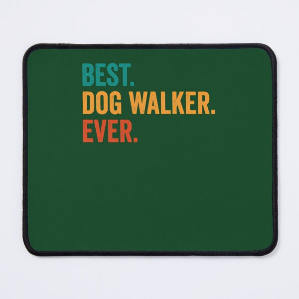 Item preview, Best Dog Walker Ever Funny Dog Walking Retro T-Shirt 32 designed and sold by PeacockHub.