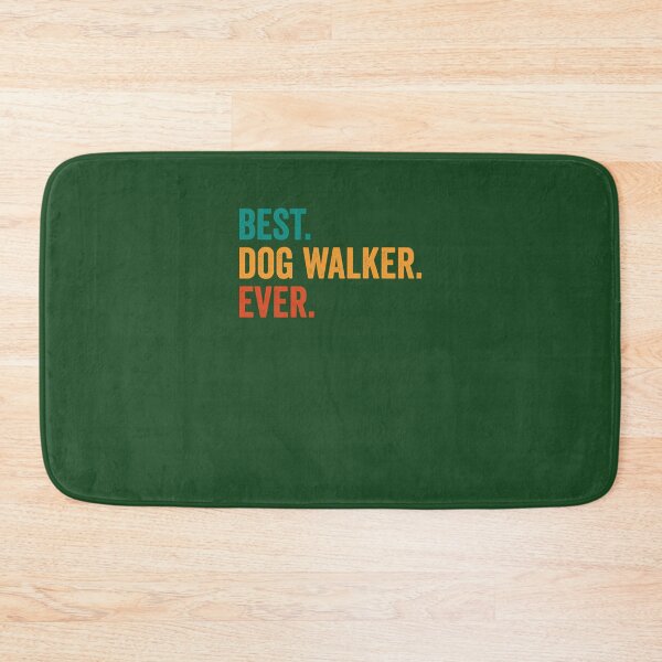 Item preview, Best Dog Walker Ever Funny Dog Walking Retro T-Shirt 32 designed and sold by PeacockHub.