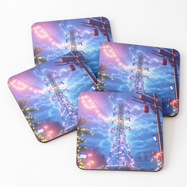 Item preview, Electric Power Tower Lightning Christmas Display designed and sold by Pylon-Bureau.