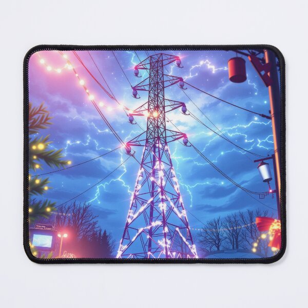 Item preview, Electric Power Tower Lightning Christmas Display designed and sold by Pylon-Bureau.