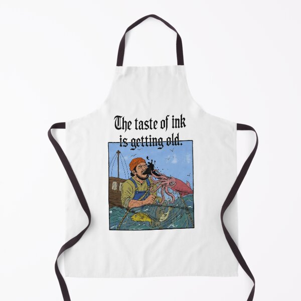 Item preview, Taste of Ink Getting Old Fisherman Squid designed and sold by JamesVela80988.