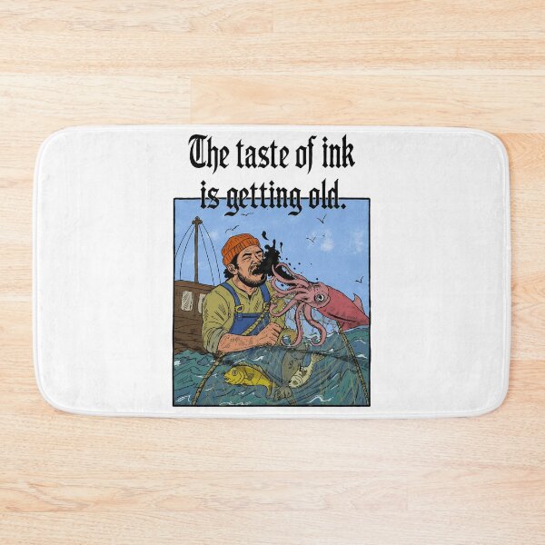 Item preview, Taste of Ink Getting Old Fisherman Squid designed and sold by JamesVela80988.