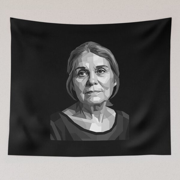 Item preview, Gloria Steinem Grayscale designed and sold by varkicermanas.