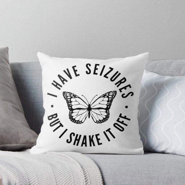 Item preview, Epilepsy Awareness Seizure Awareness Funny Gift I Have Epilepsy But I Shake It Off designed and sold by FinleyFamilyDes.