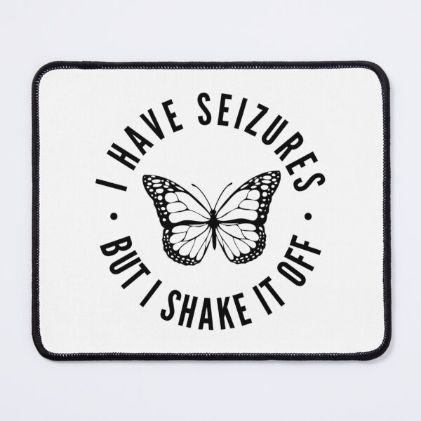Item preview, Epilepsy Awareness Seizure Awareness Funny Gift I Have Epilepsy But I Shake It Off designed and sold by FinleyFamilyDes.