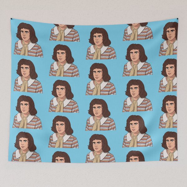 Item preview, Cartoon of Davy Jones Of The Monk-ees Dressed As A Woman designed and sold by MattBStickers.