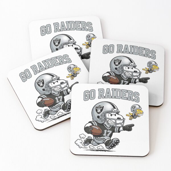 Item preview, Snoopy Go Raiders Football Fan Art  designed and sold by CaneufeyCip.