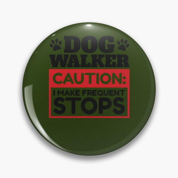 Item preview, Dog Walker I Make Frequent Stops 100 designed and sold by PeacockHub.