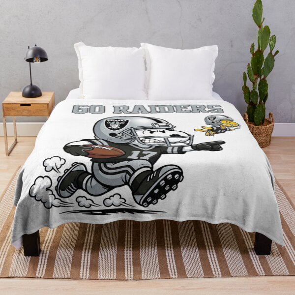 Item preview, Snoopy Go Raiders Football Fan Art designed and sold by CaneufeyCip.