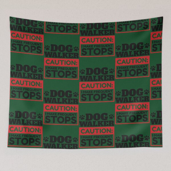 Item preview, Dog Walker I Make Frequent Stops 100 designed and sold by PeacockHub.