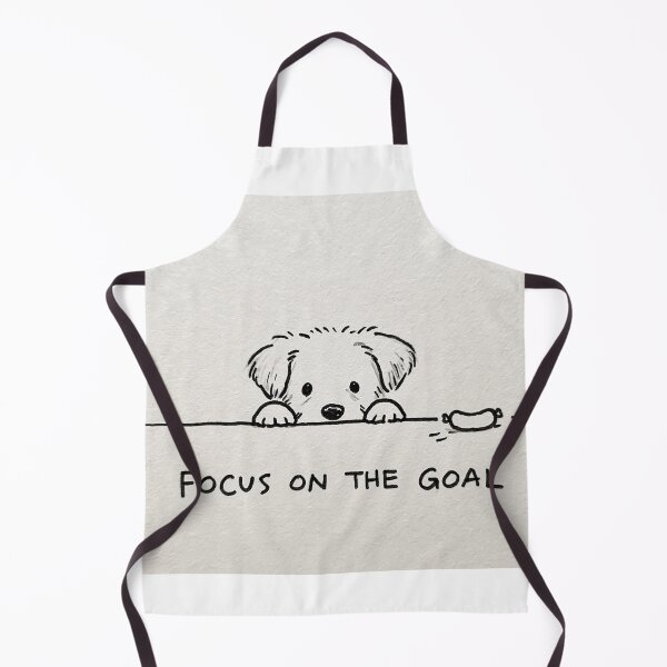 Item preview, Focus On The Goal Funny Golden Retriever Dog designed and sold by lautir.