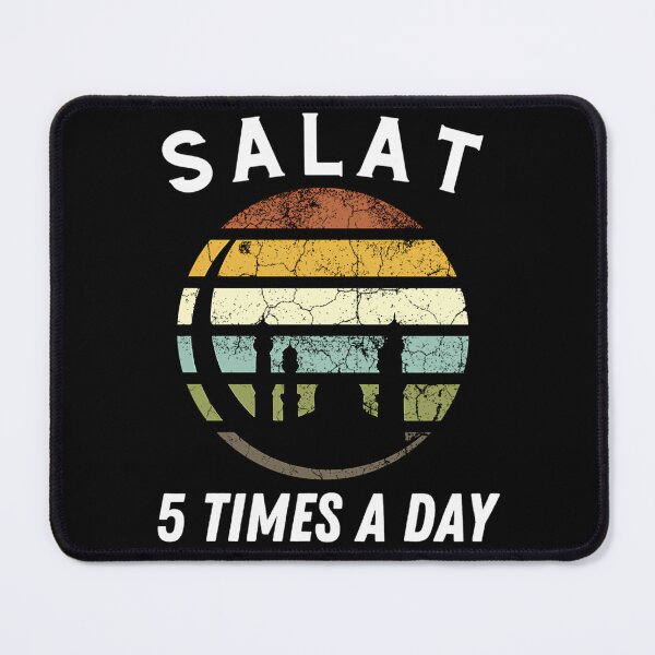 Item preview, Salat 5 Times Day Muslim Prayer Design Ramadan Kareem designed and sold by ZeeyaSho.