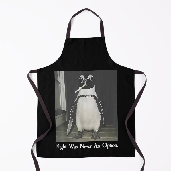 Item preview, Flight was Never an Option Penguin Smoking Funny Bird Meme designed and sold by MatherFisher.