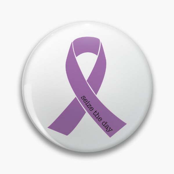 Item preview, Seize The Day Epilepsy Awareness Ribbon designed and sold by FinleyFamilyDes.