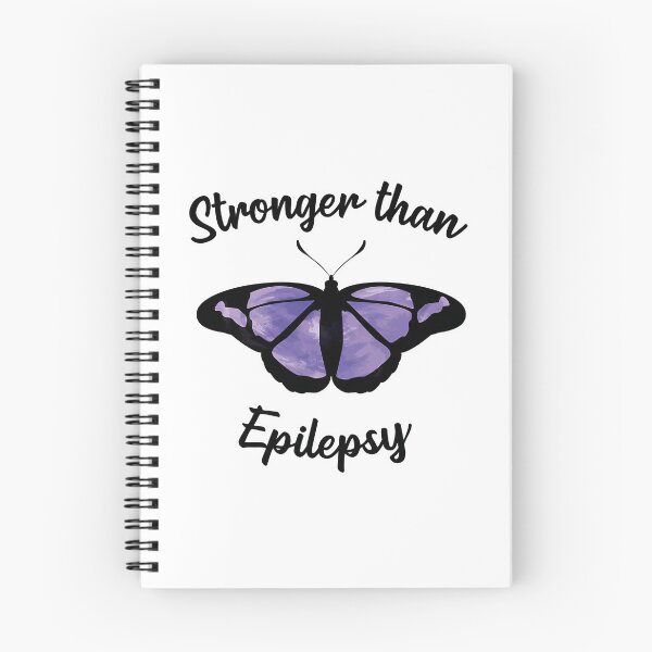 Item preview, Stronger Than Epilepsy - Epilepsy Awareness Purple Butterfly designed and sold by FinleyFamilyDes.