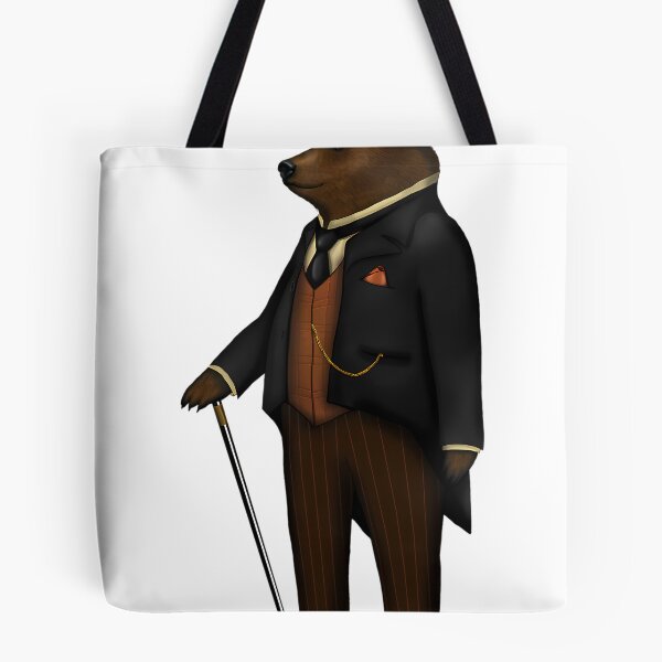 Item preview, Bear in bowler hat without background, no frame designed and sold by Triskelion-art.