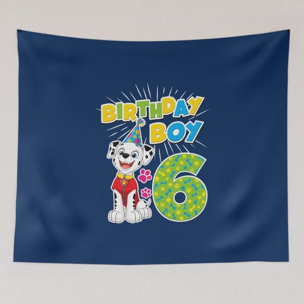 Item preview, Birthday Boy 6 Fire Pup designed and sold by mervynlucas2.