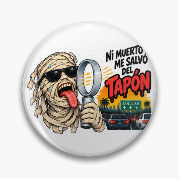 Item preview, Boricuaween! Momia tiene calor! designed and sold by BoricuaLatina30.