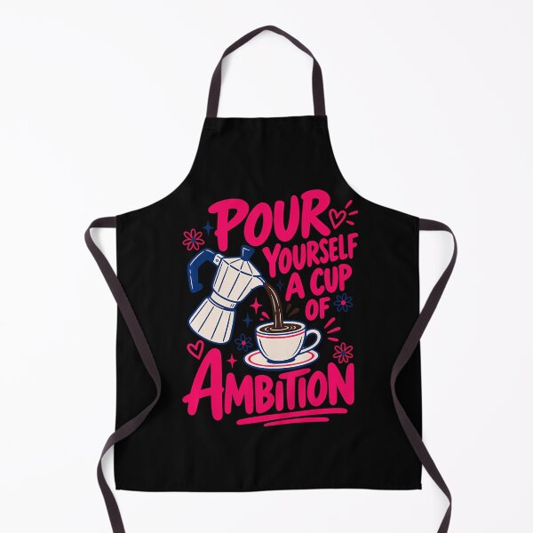Item preview, Coffee Lover Moka Pot Pour Yourself A Cup Of Ambition designed and sold by Eat-Apples.