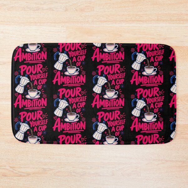 Item preview, Coffee Lover Moka Pot Pour Yourself A Cup Of Ambition designed and sold by Eat-Apples.