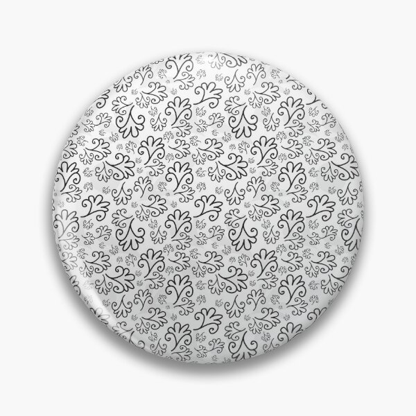Item preview, Black White Doodle Swirl Pattern designed and sold by Zaya_art.