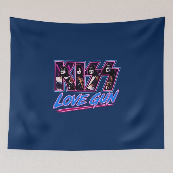 Item preview, Love Gun Retro Rock designed and sold by mervynlucas2.