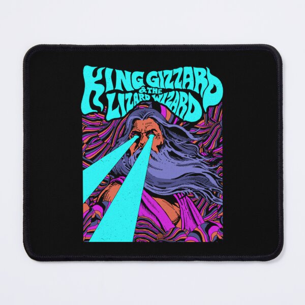 Item preview, Psychedelic God King Gizzard Lizard Wizard designed and sold by citrus-sage.