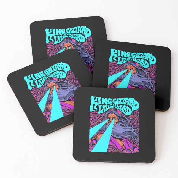 Item preview, Psychedelic God King Gizzard Lizard Wizard designed and sold by citrus-sage.