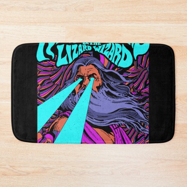 Item preview, Psychedelic God King Gizzard Lizard Wizard designed and sold by citrus-sage.