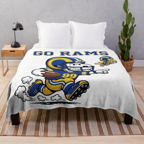 Item preview, Snoopy Go Rams Football Fan Art designed and sold by CaneufeyCip.