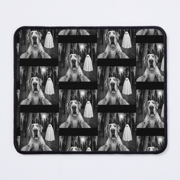 Item preview, Spooky Great Dane Selfie With Ghost Halloween Dog designed and sold by Eat-Apples.