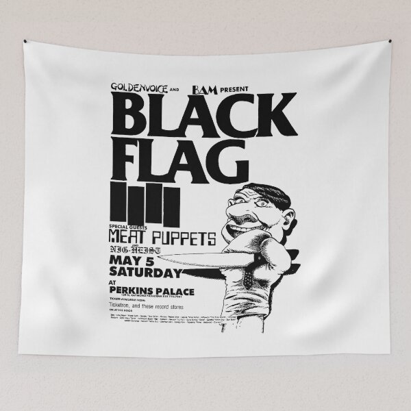 Item preview, Black Flag Goldenvoice designed and sold by fenrasakoni.