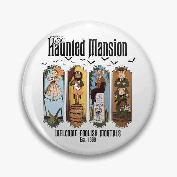 Item preview, Spooky Mansion Welcome Mortals Vintage  designed and sold by JohnButle27818.