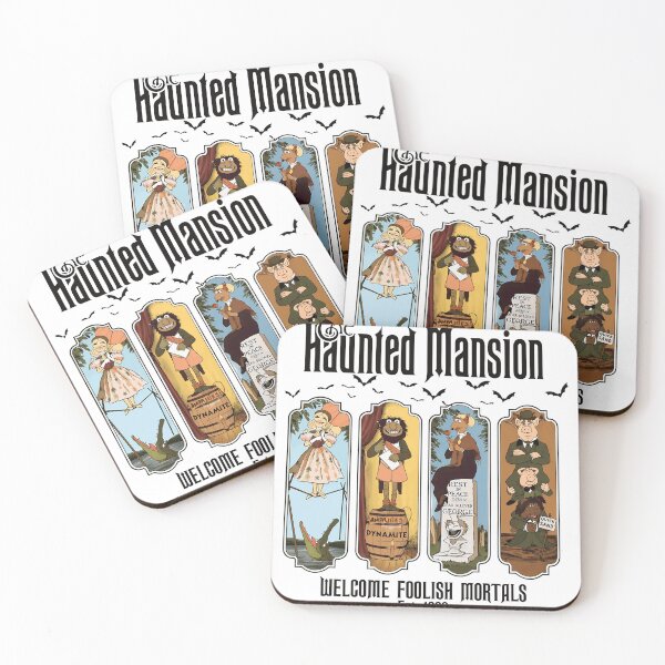 Item preview, Spooky Mansion Welcome Mortals Vintage  designed and sold by JohnButle27818.